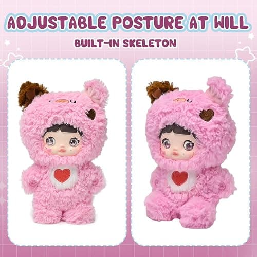Blind Box Loveliness Never Ends Serie - 3 Expressions Adorable Toys for Collectors - 7.1IN Doll with Unique Designs, 1PCS(1 of 7 Possible Styles) thumbnail 5