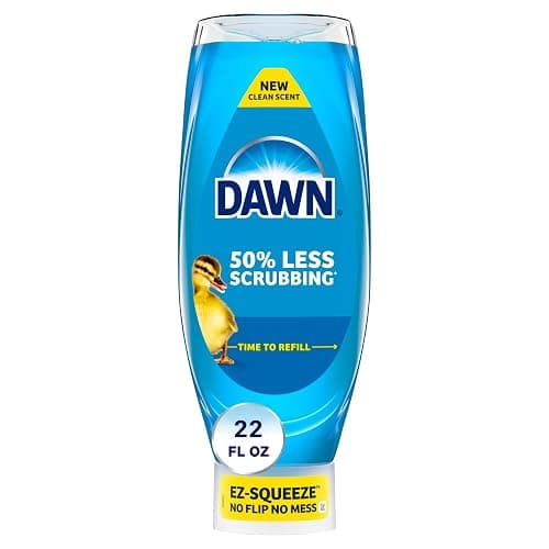Dawn EZ-Squeeze Ultra Dish Soap, Dishwashing Liquid, Original, Dish Soap Refill, 22 fl oz - Image 1