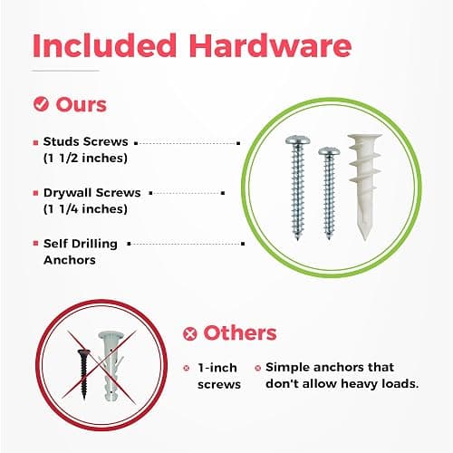 TIDYME Garage Tool Organizer Wall Mount - 48 inches - Sturdy Storage Rack with Adjustable Hooks, Anti-Rust - Easy Installation, 300lbs Capacity - Garden Tool Organizer (03 Racks & 06 Hooks) thumbnail 6