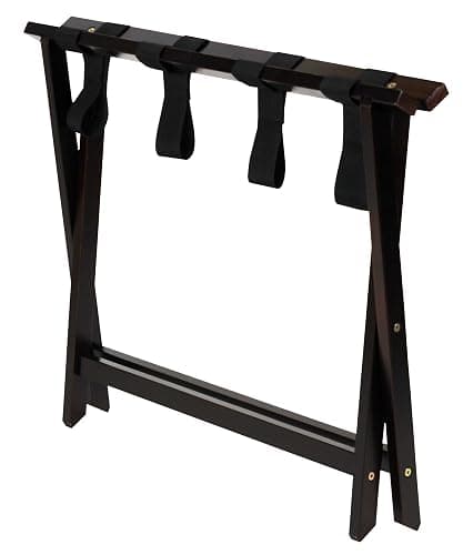 Casual Home Heavy Duty 30" Extra-Wide Luggage Rack, solid wood thumbnail 7