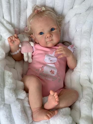 Zero Pam Reborn Baby Dolls Silicone Full Body, Realistic Baby Doll, 18 Inch Anatomically Correct, Real Baby Doll That Look Real Life Reborn Dolls with Accessories thumbnail 3