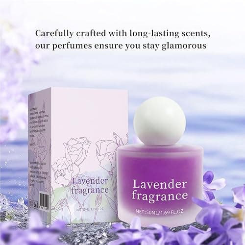 Lavender Perfume for Women, Fresh & Long-Lasting Fragrance, Elegant Eau de Toilette, Seductive Signature Aroma, Gift for Women, 50ML/1.69 FL.OZ thumbnail 5