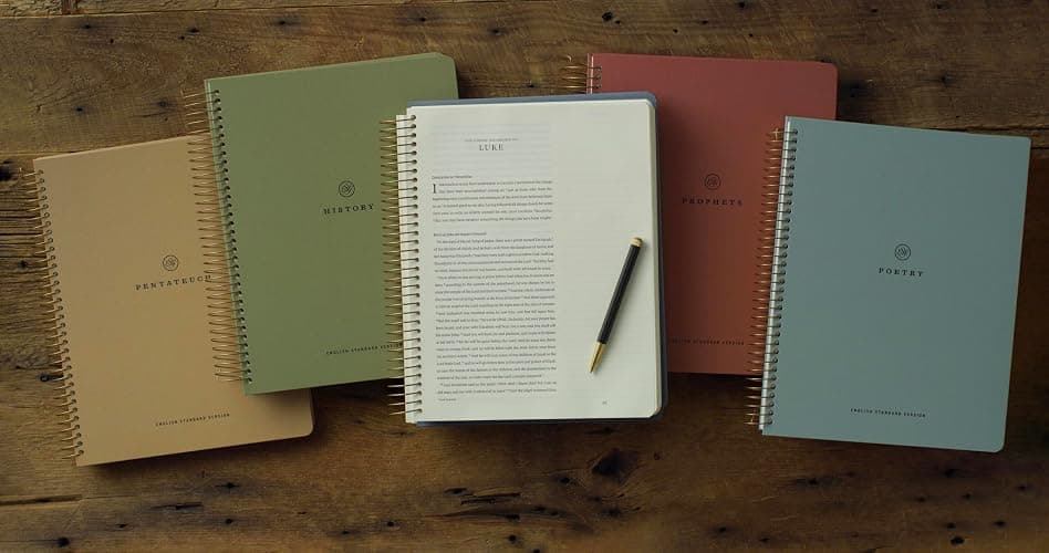 ESV Spiral-Bound Journaling Bible, Five-Volume Set (Hardcover): Holy Bible, English Standard Version thumbnail 6