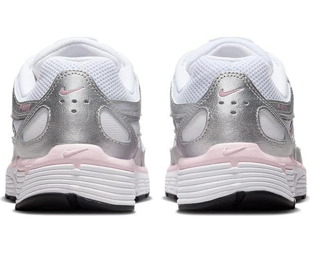 W NIKE P-6000 "WHITE/METALLIC SILVER-ELEMENTAL PINK" thumbnail 3