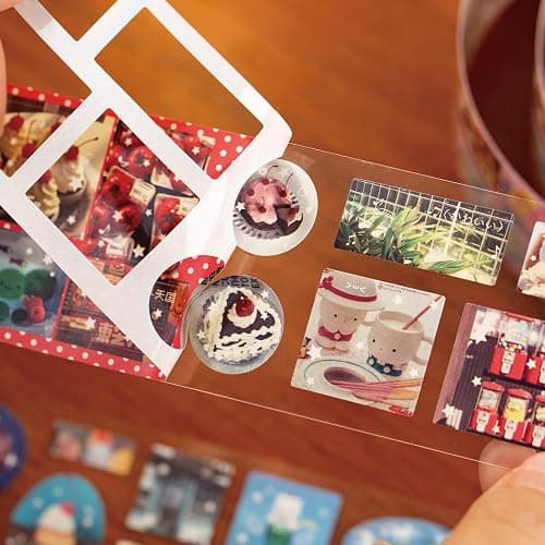 Bomichi 4 in 1 Japanese Stickers for Scrapbooks Laptop Water Bottles Skateboard Notebooks Phone Kindle, Cute Vinyl Stickers for Kids Teens Adults Girls thumbnail 5