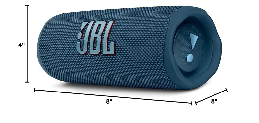 JBL Flip 6 (Blue) + Bundle with divvi! Protective Hardshell Case thumbnail 7