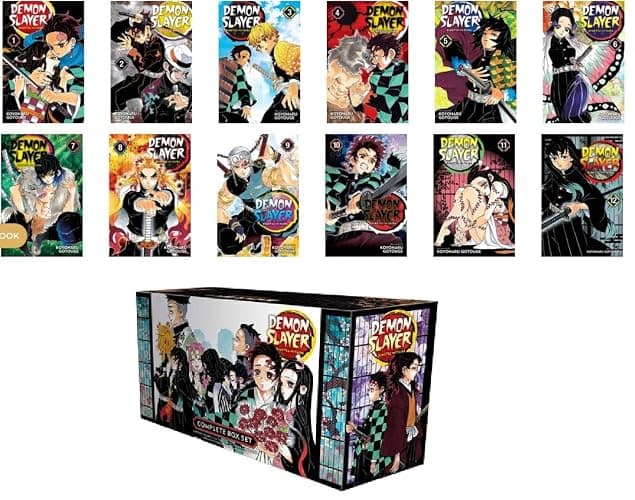 Demon Slayer Complete Box Set (Volumes 1-23) with Premium Part of Demon Slayer: Kimetsu no Yaiba By Koyoharu Gotouge thumbnail 2