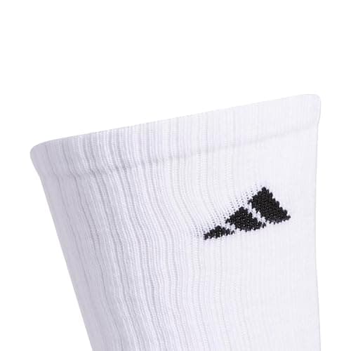 adidas Men's Athletic Cushioned 6-Pack Crew, Cushioned Crew Socks with Arch Compression for a Secure Fit thumbnail 5