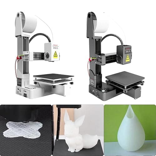 Quiet 3D Printer Lightweighted Entry Leveled Printer for Beginners Featuring Simple Button Print Control thumbnail 2