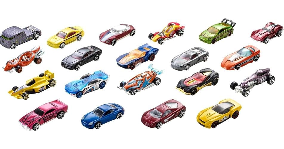 Hot Wheels Toy Cars & Trucks 20-Pack, Set of 20 1:64 Scale Vehicles for Play or Display, Instant Collection (Styles May Vary) (Amazon Exclusive) thumbnail 6