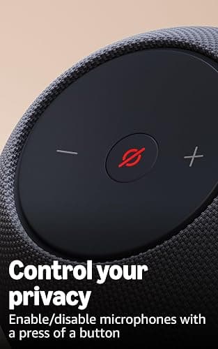 All-new Amazon Echo Dot Max, Alexa speaker with room-filling sound and built-in smart home hub, Graphite thumbnail 4