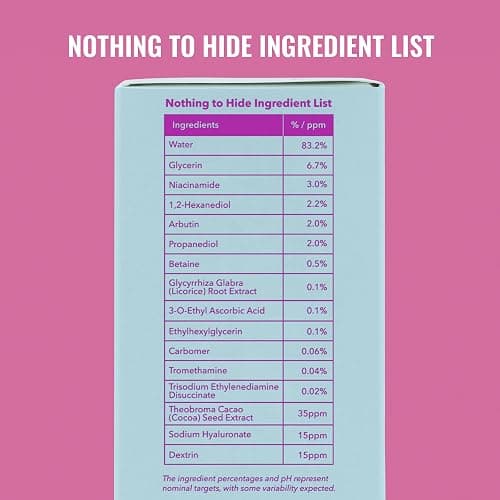 Good Molecules Niacinamide Brightening Toner - Toner for Face with Niacinamide and Arbutin for Skin Tone Balancing- Pore Minimizer, Facial Skin Care thumbnail 7