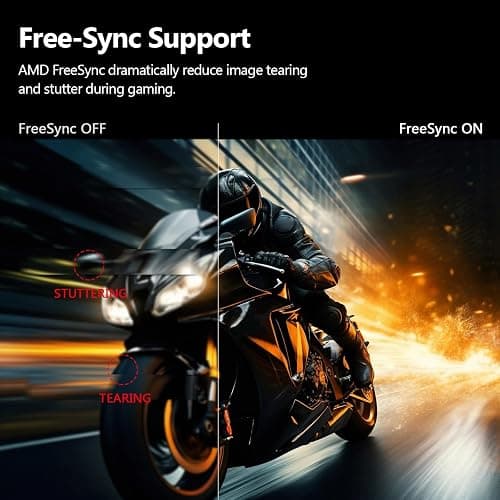 24.5" Gaming Monitor 240Hz, Z-Edge UG25F FHD 1920x1080 Computer Monitor, 1ms Frameless LED, Contrast Ratio 5000:1 thumbnail 3