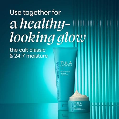 TULA Skincare Cult Classic Purifying Face Cleanser, Daily Wash for Pores & Skin Balance with Prebiotic Extracts, Antioxidants & Turmeric, Deep Cleansing Formula thumbnail 9