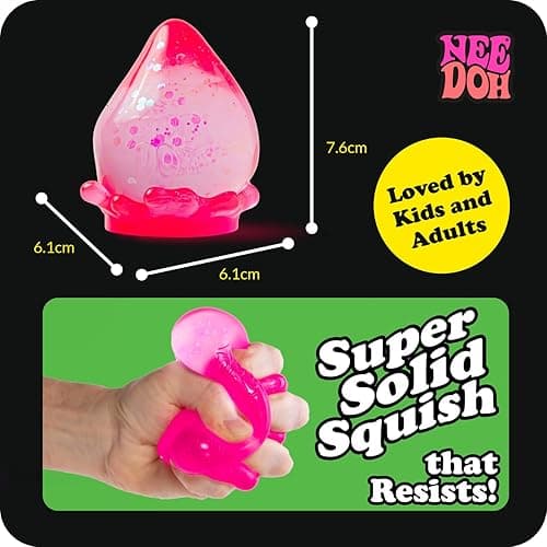 Schylling NeeDoh Dream Drop - Sensory Squeeze Toy with Dreamy Smooth Squeeze - 3" Tall - Color May Vary (Pack of 1) thumbnail 3