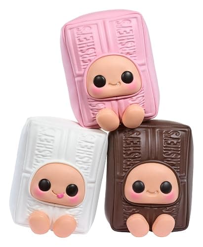 Hyojo Hershey's Series, Blind Box Collectible Plush, Limited Edition, 3 to Collect, Chocolate Bar, White Chocolate Bar & Strawberry Bar, Great Gift for All Ages thumbnail 7
