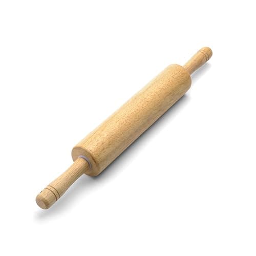 Farberware Classic Wood Rolling Pin, 17.75 Inch, Natural - Image 1