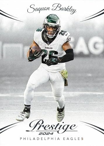 2024 Prestige #239 Saquon Barkley Football Card Eagles - Made by Panini - Image 1