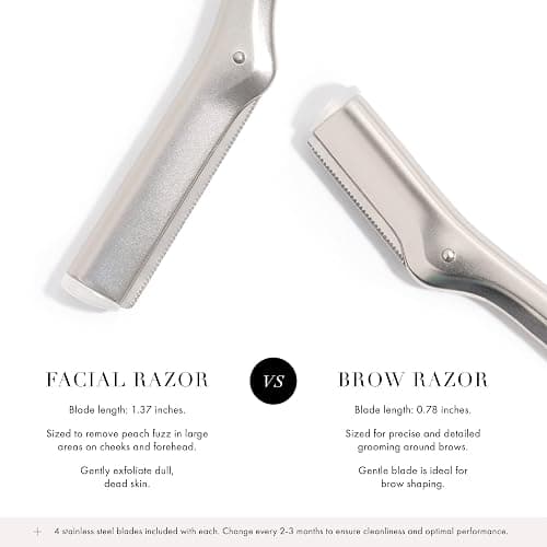 Tweezerman Stainless Steel Facial Razor thumbnail 3