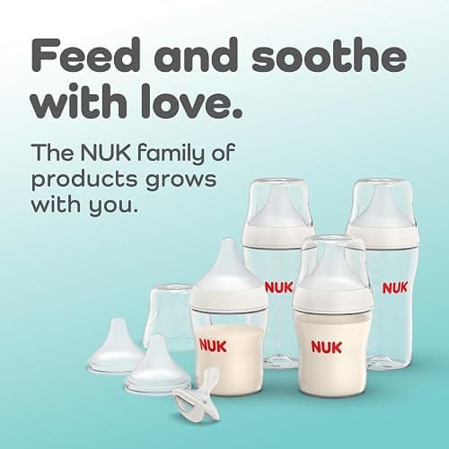 NUK Perfect Match Slow Flow 2-in-1 Natural and Anti-Colic Bottle, 5oz., 4 Pack, BPA Free thumbnail 10