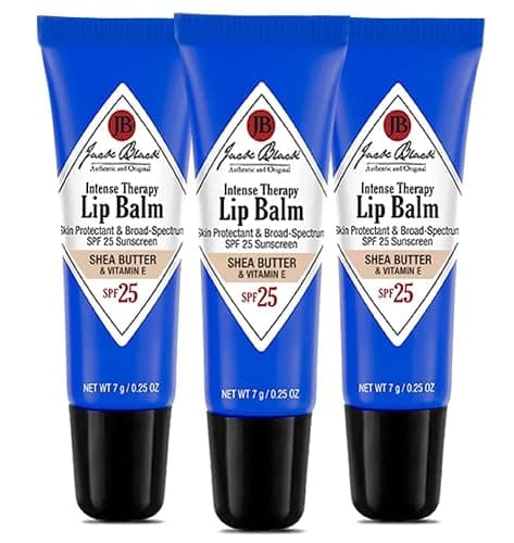 Jack Black Intense Therapy Lip Balm, 0.25-Oz. – SPF 25 Sun Protection, Lip Moisturizer, Hydrating Lip Balm with SPF, Lip Sunscreen - Image 1