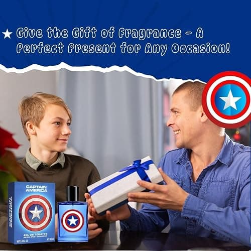 Captain America by Marvel for Kids - 3.4 oz EDT Spray thumbnail 6