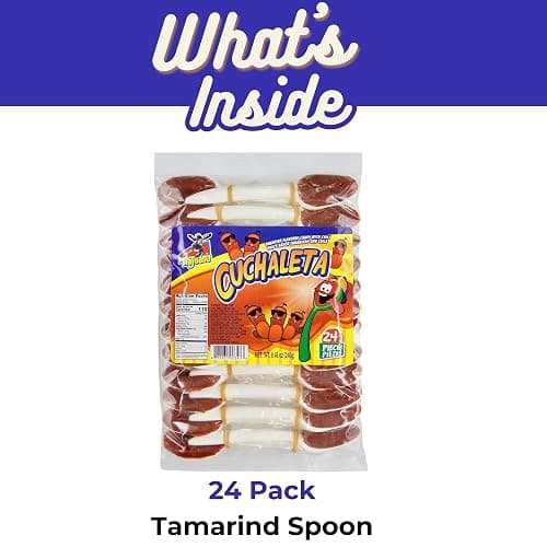 Cuchaleta Authentic Mexican Tamarind Flavored Spoon Candy with Chili Powder thumbnail 3