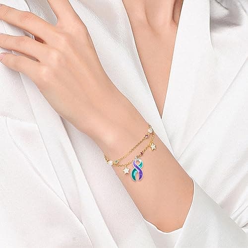 WANDIC 100 Pcs Metal Ribbon Pendants, 3D Alloy Cancer Awareness Ribbon Charms Hope Faith Ribbon Pendants for Necklace Earrings Jewelry Making, Iron, No Gemstone thumbnail 7