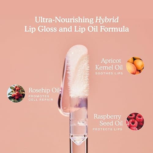 Tower 28 ShineOn Milky Lip Jelly, CASHEW, Non-Sticky, Hydrating Vegan Lip Gloss in Milky Rosy Brown, Apricot and Raspberry Seed Oil, Moisturizing, Clean, Cruelty Free thumbnail 5