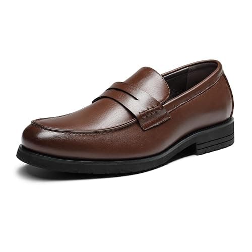 Bruno Marc Men's Dress Slip-on Penny Loafers Business Formal Shoes - Image 1