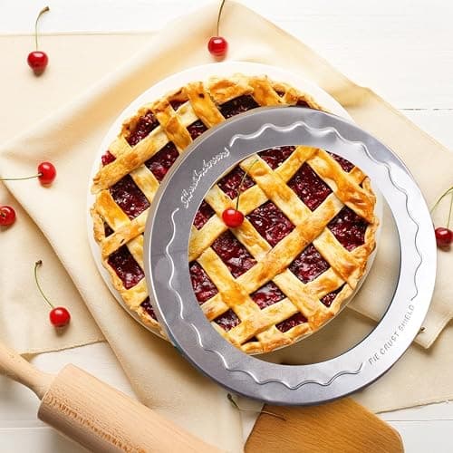 Mrs. Anderson's Baking Pie Crust Protector Shield, Fits 9.5 and 10-Inch Plates, Set of 2 thumbnail 2