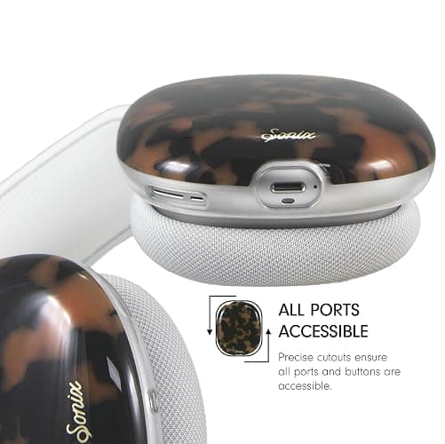 Sonix Protective Case Cover for AirPods Max Headphones | Brown Tort thumbnail 6