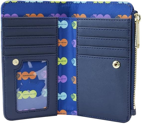 Looney Tunes Warner Bros 100th Anniversary Scooby-Doo Mash-Up Flap Wallet thumbnail 5