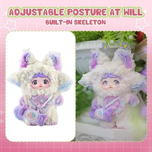 Blind Box Interesting Fruits Series Plush - 3 Expressions Adorable Mystery Plush Toys for Collectors - 7.1IN Random Surprise Doll with Unique Designs, 1PCS (Upgrade Packaging) thumbnail 7