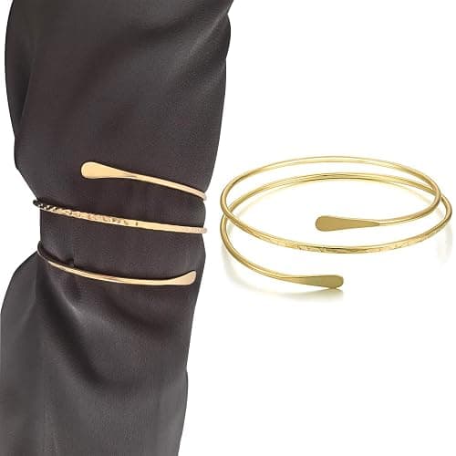 MAGIDOVE 3PCS Arm Cuffs for Women Arm Band Adjustable Armband Set thumbnail 4