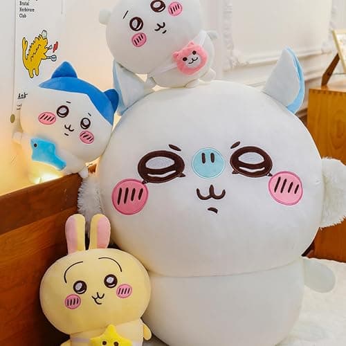 11.8 Inch Chikawa Plush,Cartoon Plush Stuffed Figure for Gift Usagi Stuffed Throw Pillows for Fans Home Decor thumbnail 5