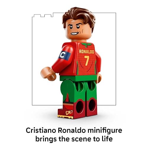 LEGO Editions Cristiano Ronaldo – Soccer Highlights - Building Set for Boys & Girls, Ages 10+ - Collectible Soccer Gift with Plaque - Kids Bedroom or Shelf Decor - 43012 thumbnail 5