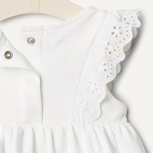Amazon Essentials x Sofia Grainge Toddler and Baby Girls' Eyelet Short & Top Set thumbnail 4