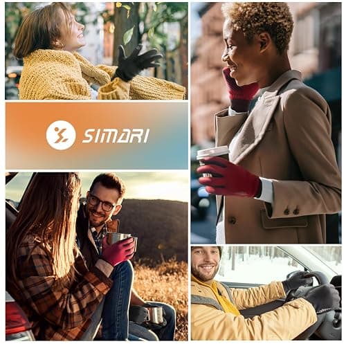 SIMARI Winter Gloves Women Men Ski Snow Gloves Liner Thermal Warm Touch Screen, Suit for Running, Cycling, Biking, Hiking, Driving, Walking, Typing, Freezer Work, Sports, Soccer, Shooting, Gaming 102 thumbnail 7