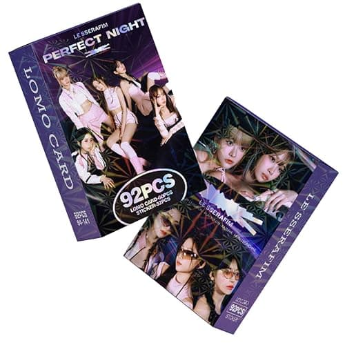 KPOPBP Album Photocards Kpop PERFECT NIGHT Lomo Cards Set Gift Merch for Fans thumbnail 5