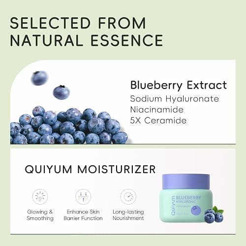 QUIYUM Fruit Skin Care Set, 5 Daily Routine Beauty Skin Care for Teens 10-12 - Gift Sets with Cleanser, Vit-C Toner, Eye Cream, Cream, Serum, Facial Care Set for Women, Mothers, Girls,Travel Sets thumbnail 8