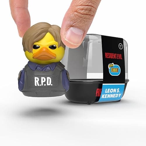 TUBBZ Mini: Resident Evil - Leon S Kennedy Figurine en Vinyle De Mini Canard en Cosplay - Image 1
