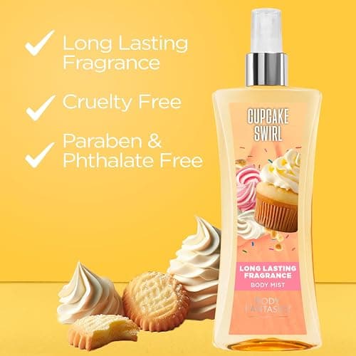 Body Fantasies Signature Fragrance Body Spray, Cupcake Swirl, 8 fl oz thumbnail 8