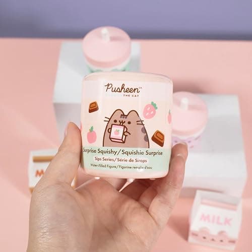 Hamee Pusheen the Cat Cute Water Filled Surprise Capsule Squishy Toy [Series 4] [Pusheen Sips] [Birthday Gift Bag, Party Favor, Gift Basket Filler, Stress Relief Toy] – 1 Pc. (Mystery – Blind Capsule) thumbnail 6