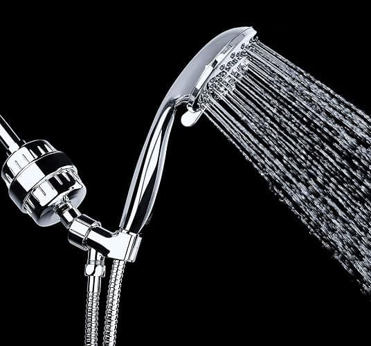 AquaBliss High Output Revitalizing Shower Filter - Reduces Dry Itchy Skin, Dandruff, Eczema, and Dramatically Improves The Condition of Your Skin, Hair and Nails - Chrome (SF100) thumbnail 9