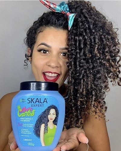 SKALA Mais Cachos Hair Type 3ABC - Eliminate Anti Frizz, For Curly Hair -2 in 1 Conditioning Treatment Cream and Cream To Comb 100% VEGAN 35.2 Oz (1 Pack) - 15 Fl Oz (Pack of 2) thumbnail 2