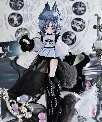 CALEMBOU BJD Blind Box, Luluelf V2 Awakening Nature Series 1/12 Decoration Ball Jointed Doll, Cute Dress Up Doll with Joints, Collectible Action Figure for Birthday Christmas, Random 1 Box thumbnail 9