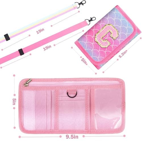Luchike kids wallet Girls wallet with Coin Pocket - Toddler Wallet for Girls with Magic Sticker Teen Girl for Gifts Z thumbnail 5