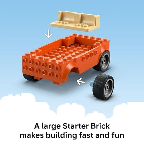 LEGO Bluey: Bluey’s Beach & Family Car Trip - Toddler Learning Toy for Kids 4+ - Includes Bluey, Bingo, and Mum Minifigures - Birthday Gift for Boys and Girls, Ages 4+ - 11202 thumbnail 3