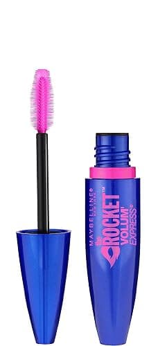 Maybelline Volum' Express The Rocket Volumizing Washable Mascara, Blackest Black, 1 Count - Image 1